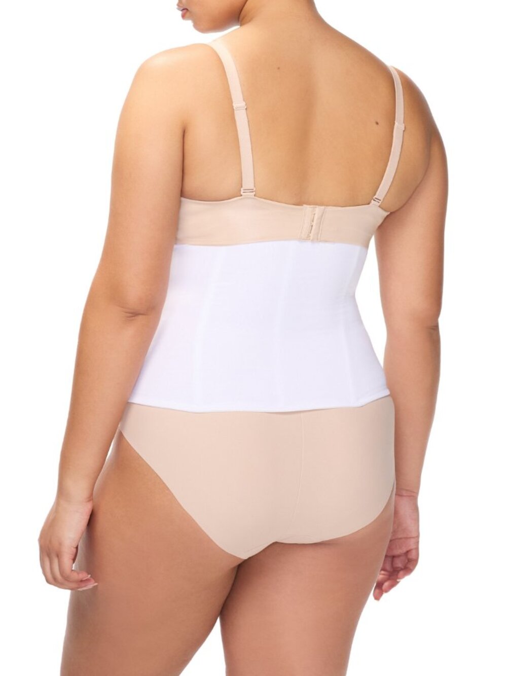 Cupid Intimates No Visible Lines Step-In Waist Cincher - Beige - Picture 6 of 8